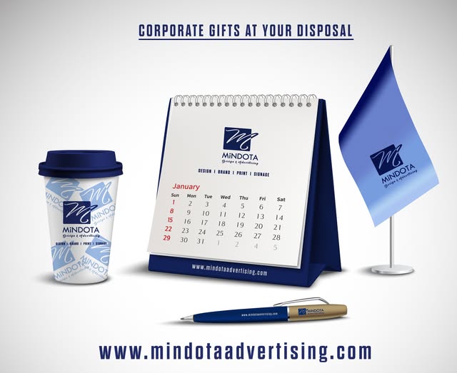 Corporate gift ad